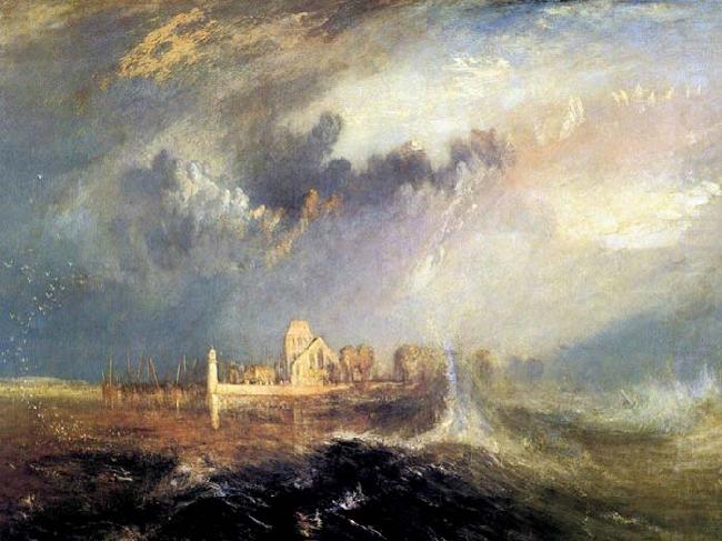 Joseph Mallord William Turner Quillebeuf, at the Mouth of Seine china oil painting image
